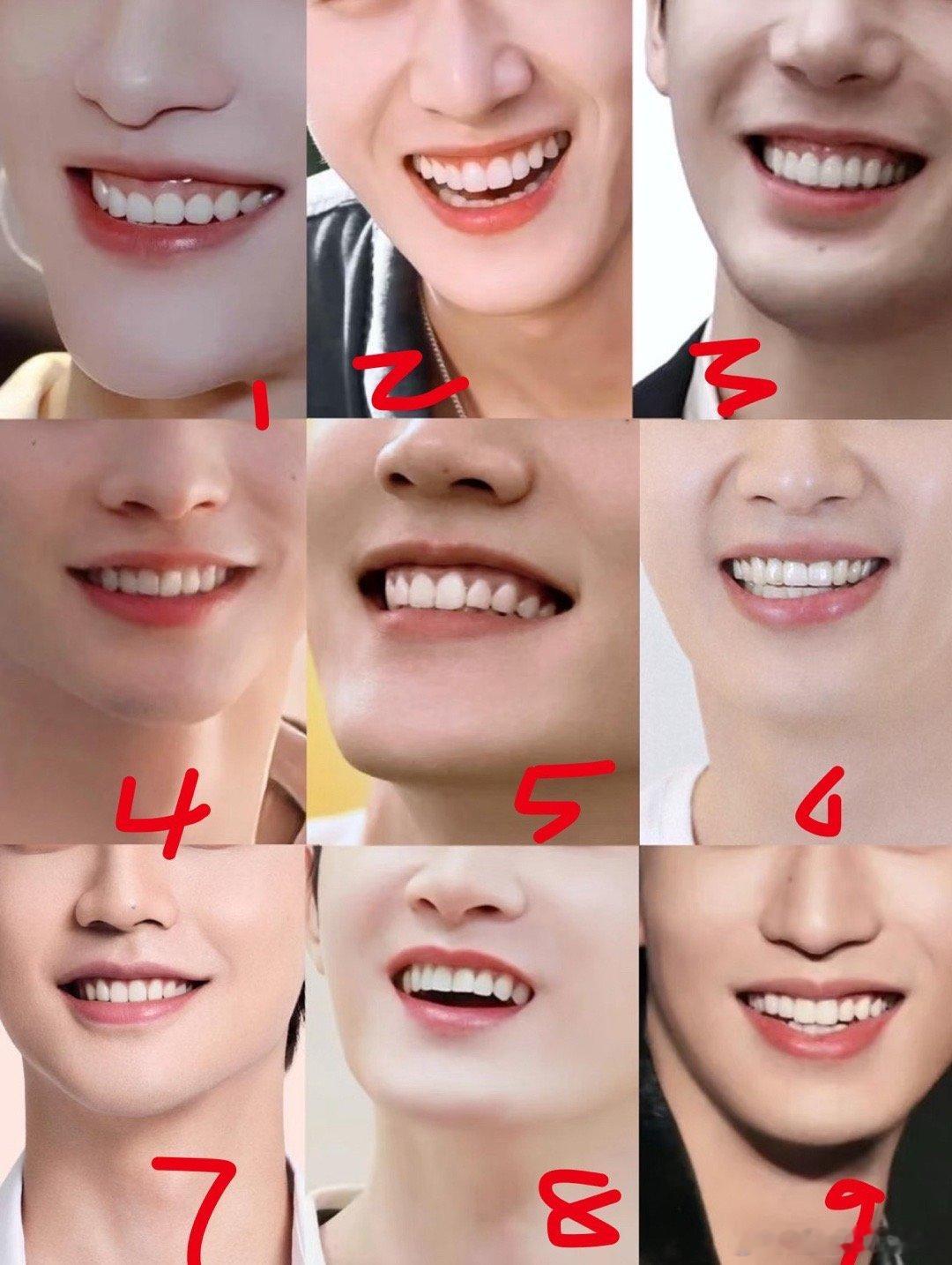 男明星的牙贴面，谁的笑容最好看？ 