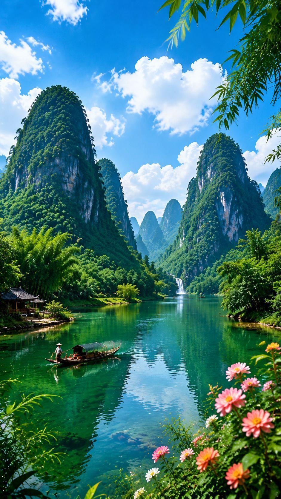 @DOU+小助手 原创视频 桂林山水美景 。