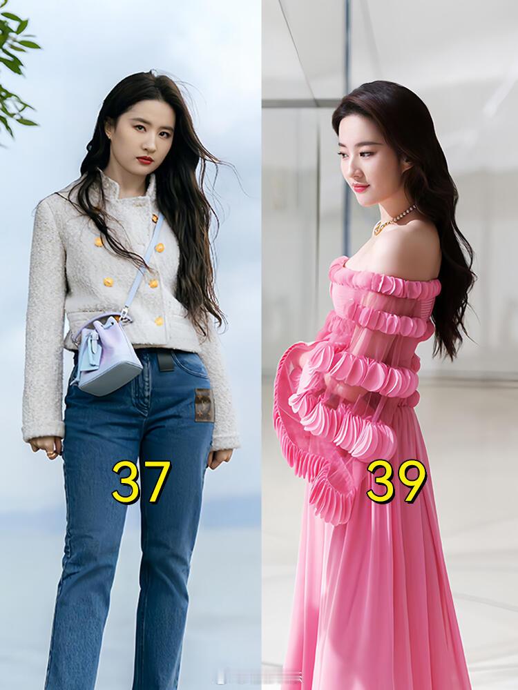 刘亦菲去有风的地方VS玫瑰的故事，她竟然瘦了20斤…… ​​​