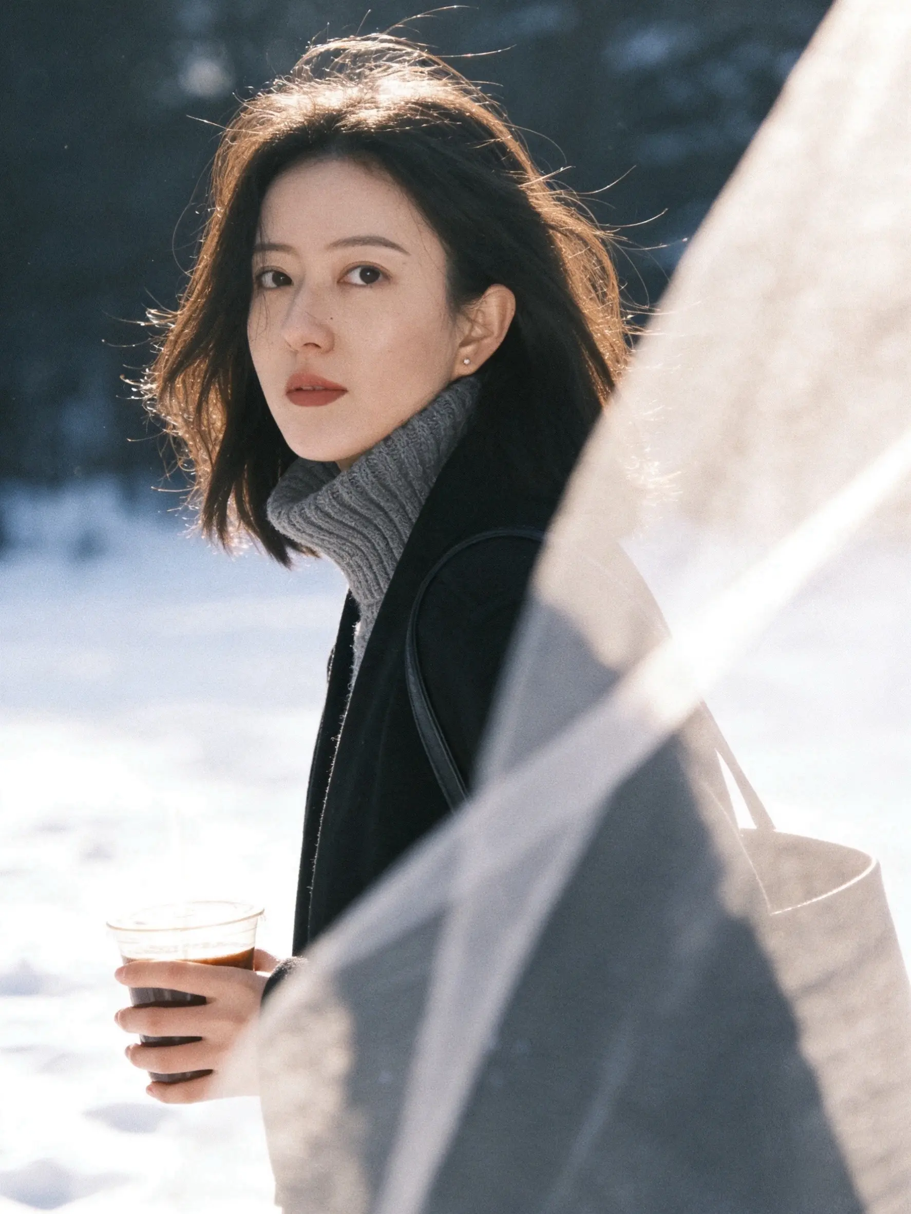 完美侧颜杀 我拍出的宿命感照片