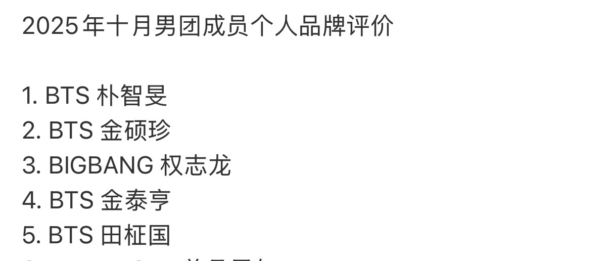原来 kpop永一不是权志龙金泰亨田柾国而是朴智旻 永舞一好牛 ​​​