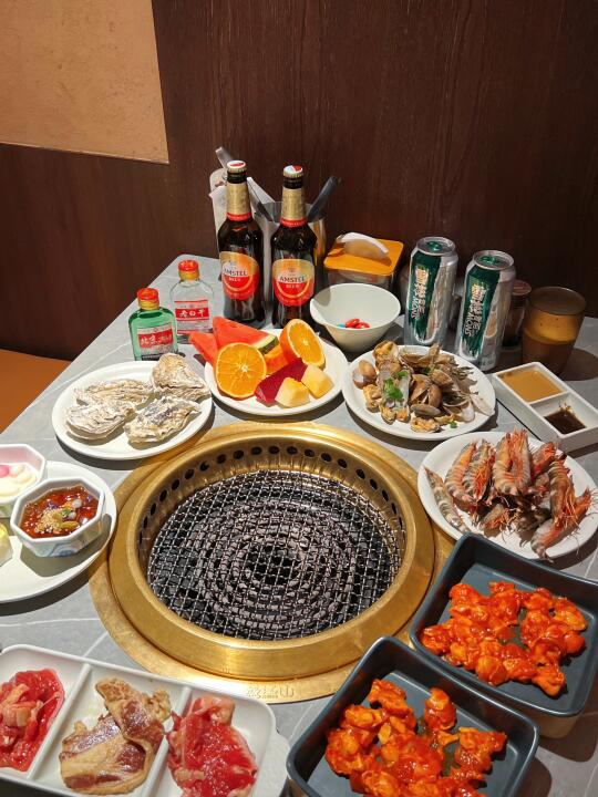 女神节盛江山自助烤肉 吃出好心情