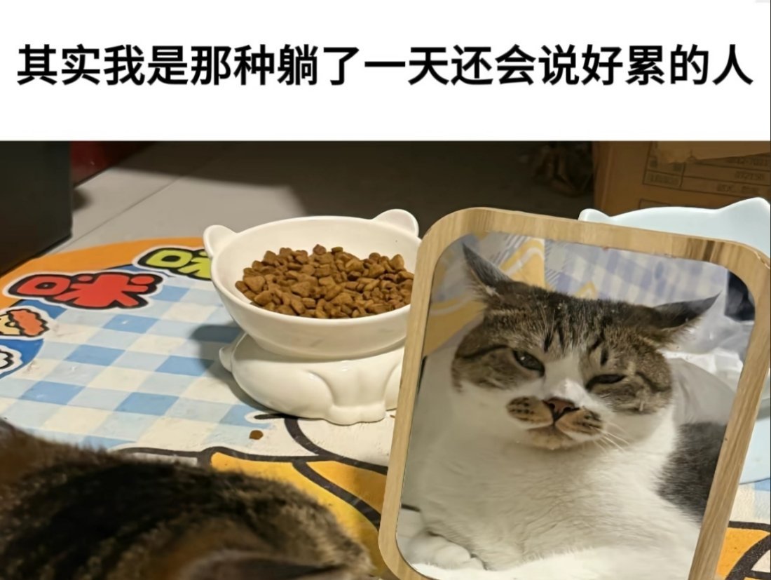 可是确实很累