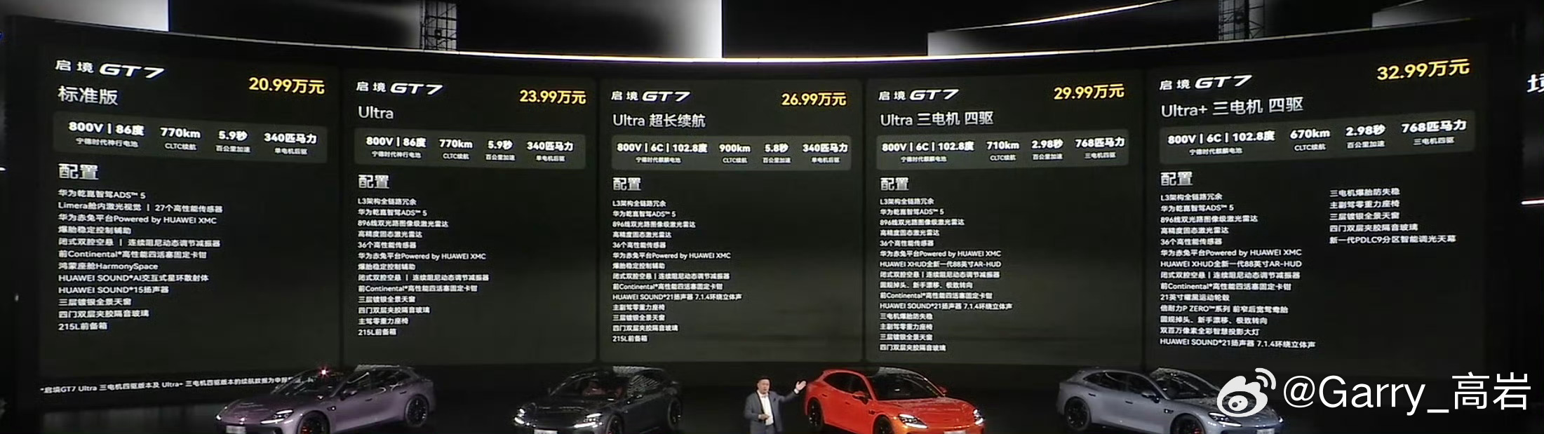 30万内猎装车首选启境GT7启境GT7正式上市了！标准版20.99万Ultra版