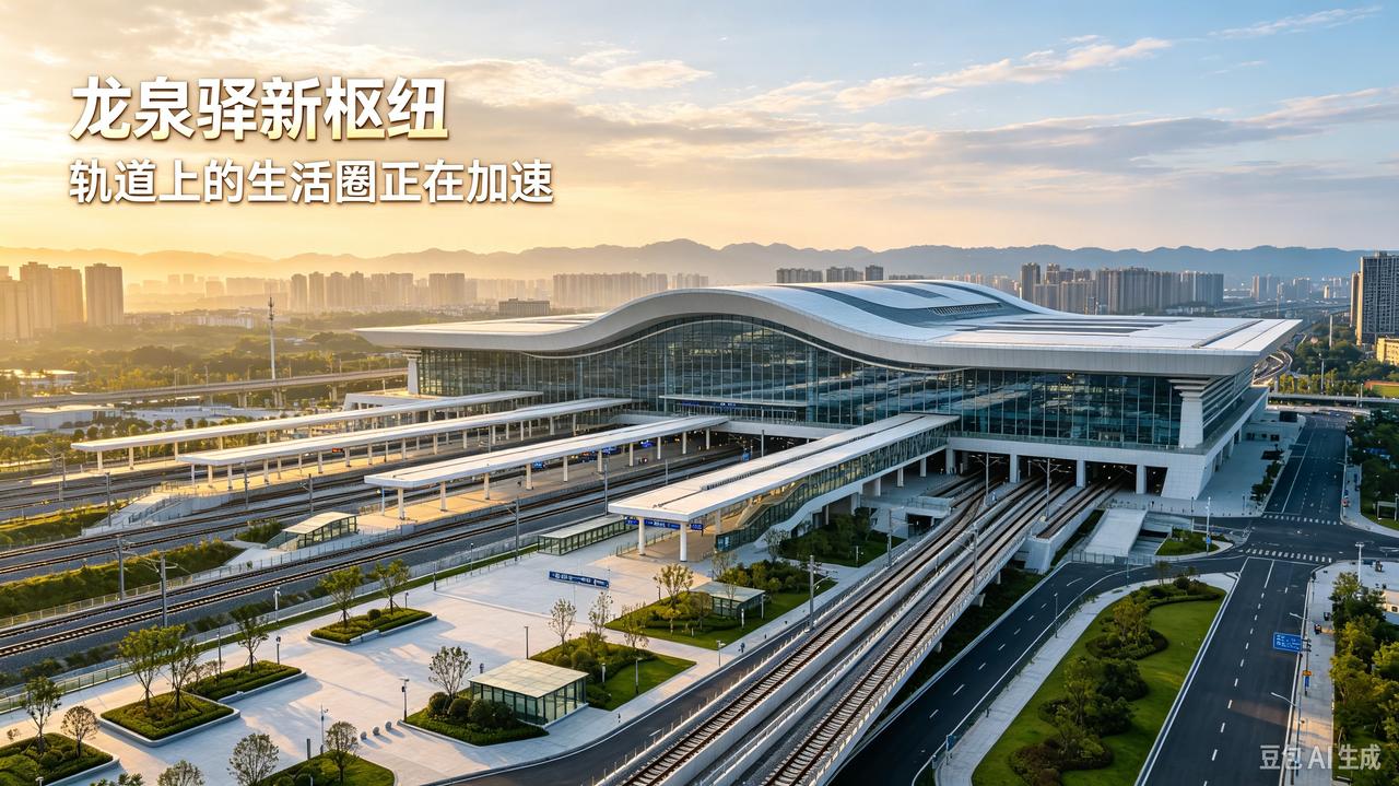 为什么选在龙泉驿？成都普速火车全搬来这，将给老百姓出行带来哪些大改变？我这两天翻