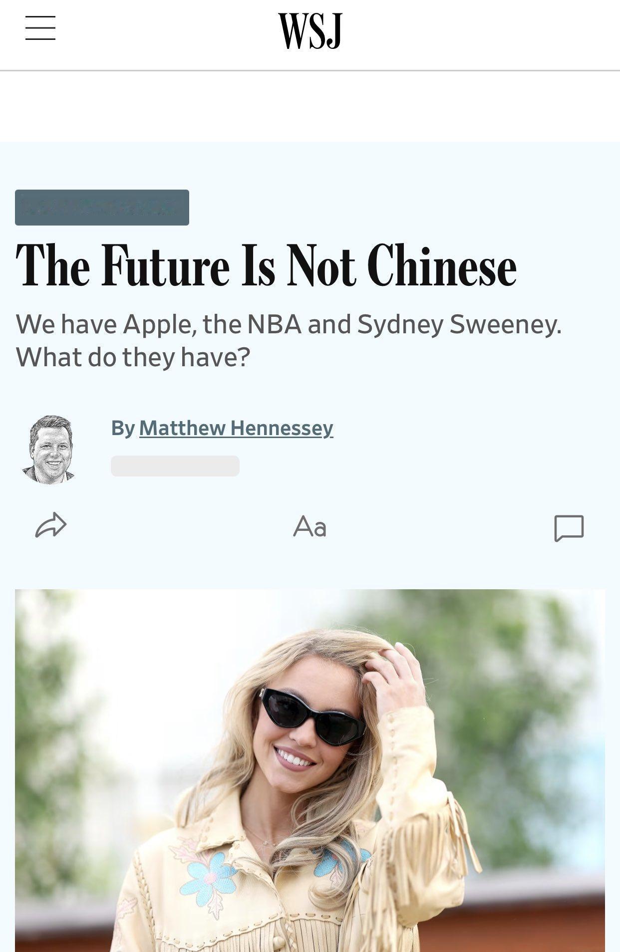 中国不是未来？西方媒体的荒诞自嗨病，到底有多严重？最近，挪威地缘政治学者格伦·迪