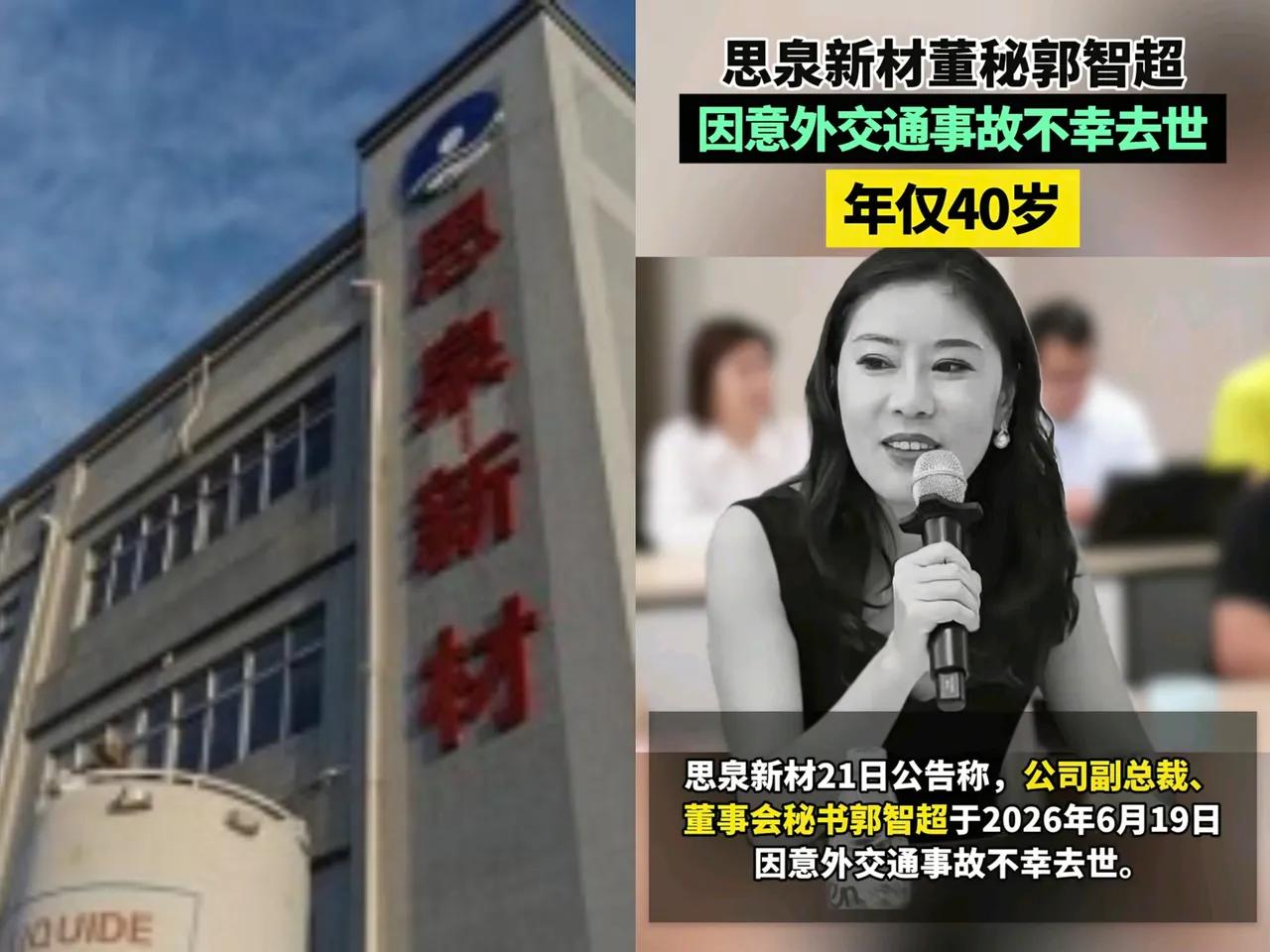 郭智超只有大专学历，可她成为了上市公司的副总裁，查了一下才知道，她能干到这个高度