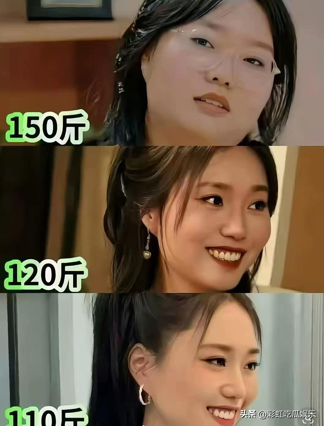 李雪琴120斤的样子最好看，长着一张国泰民安脸，不能再胖也不能再瘦了。

每个人