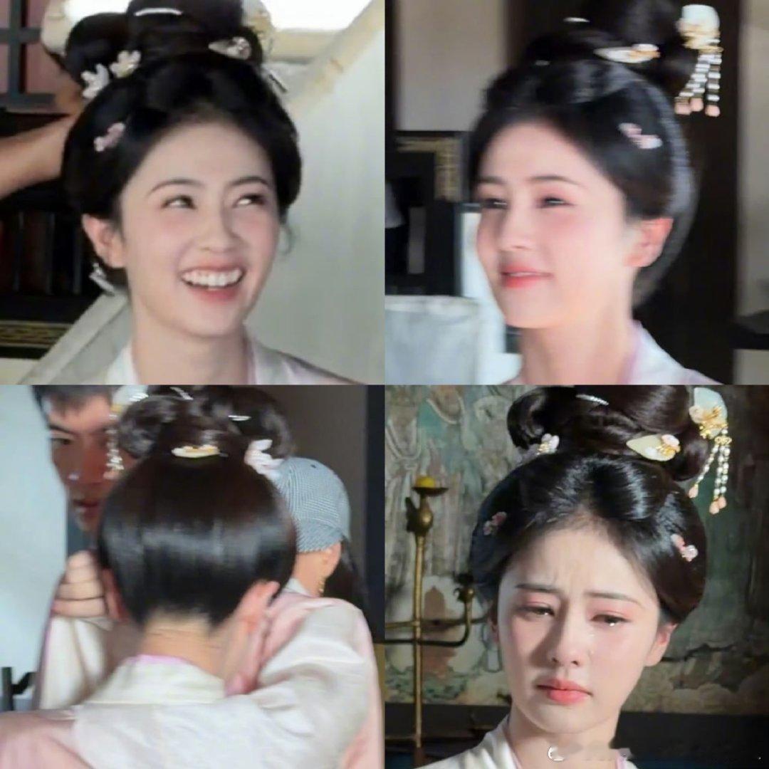 白鹿杀青又哭了白鹿莫离杀青照白鹿《莫离》杀青泪目，是叶璃的余韵未散，这份投入太动