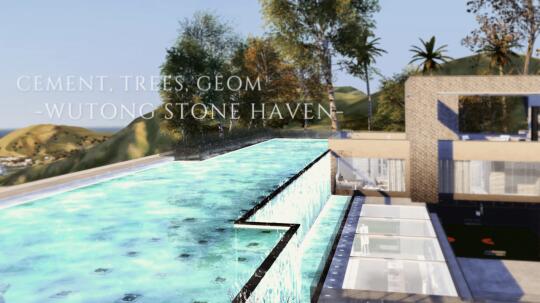 SIMS4 梧石栖所 Wutong Stone Haven 外观