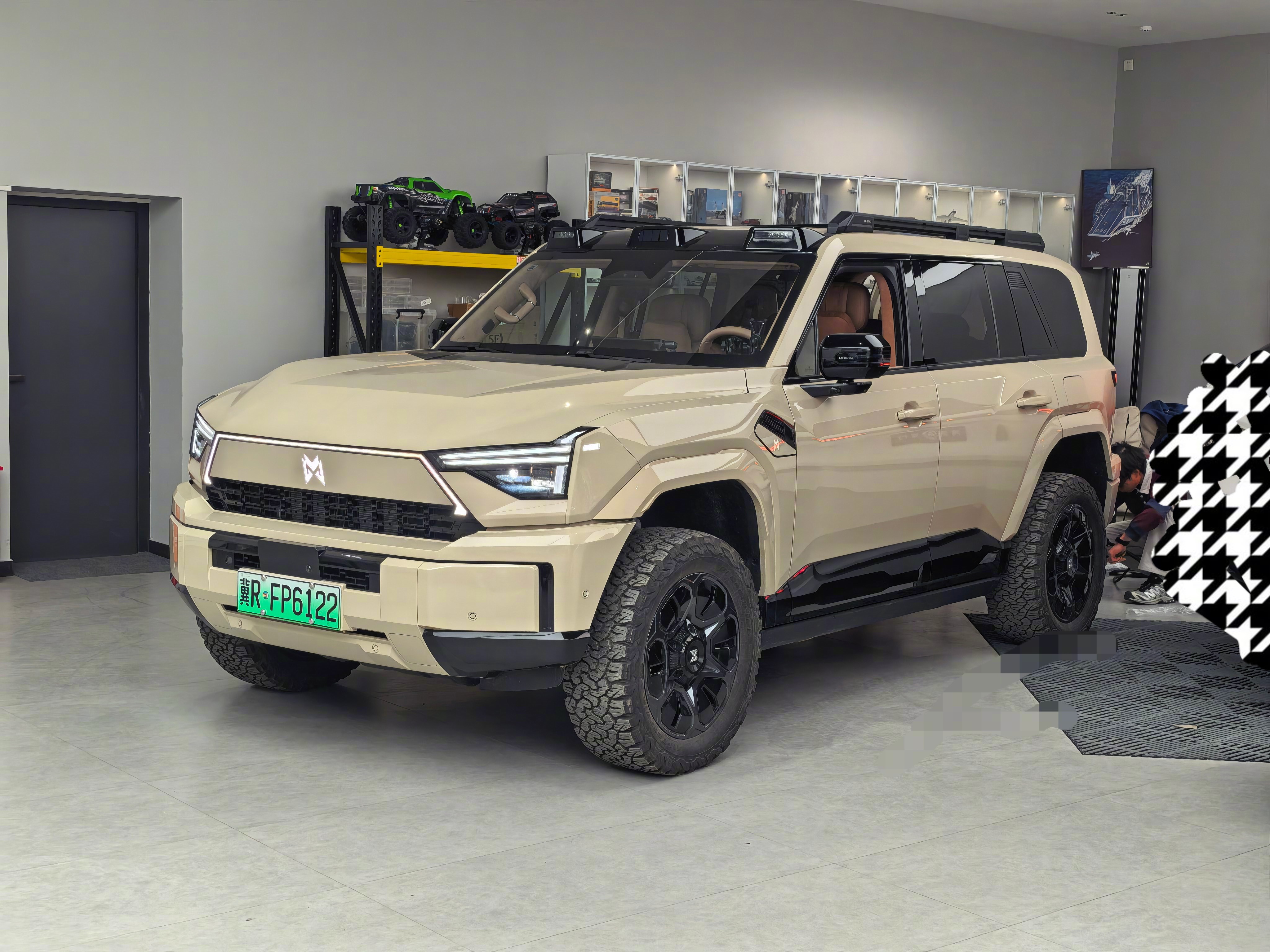 好久没有能启用带三个工作车的活儿了！我的重改哈弗H5、轻改猛士M817、轻改纵横