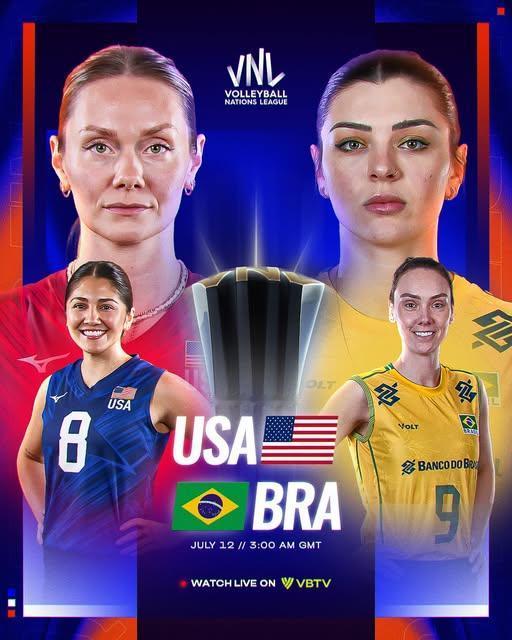 【美国女排3:0巴西获得分站赛冠军】
2026世界女排联赛分站赛迎来收官日
令人