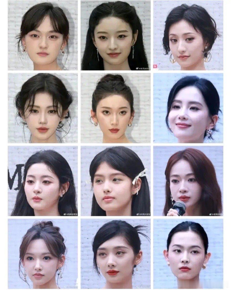 GLASS女明星怼脸生图，有人美的很突出，你第一眼看到的是谁？ ​​​