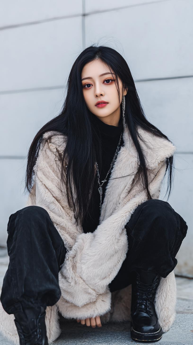 黑发如瀑，红妆似火。怎样穿搭能显示出温柔的女生气质?