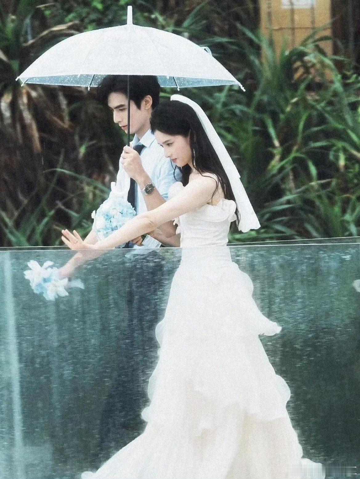 电视剧野狗骨头宋威龙张婧仪海边婚纱照哥妹幸福感溢出屏幕了2026现偶最美婚纱照 