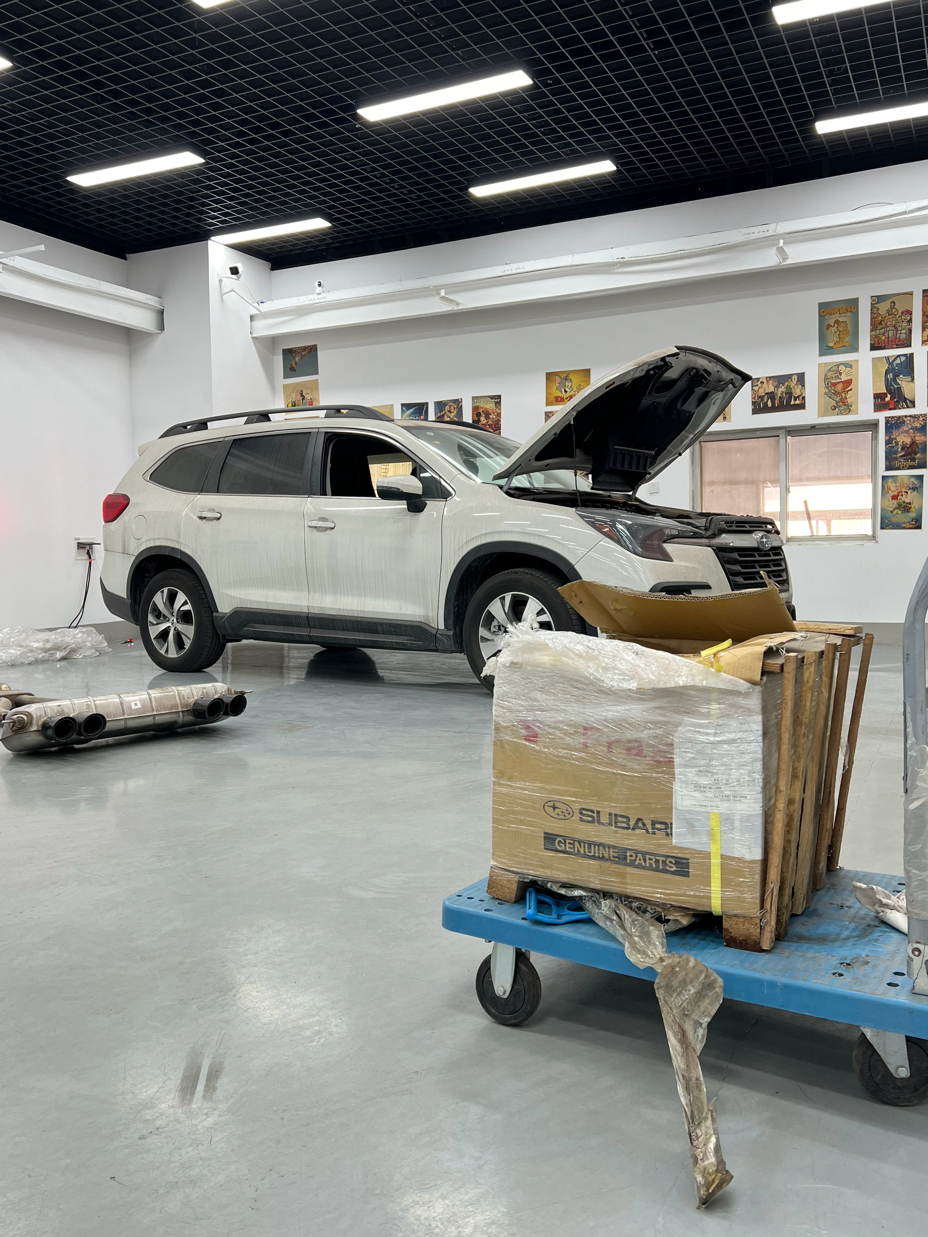 我真不是故意的～我们今天收拾东西，看到了之前BRZ的爆缸缸体结果，好巧不巧，同行