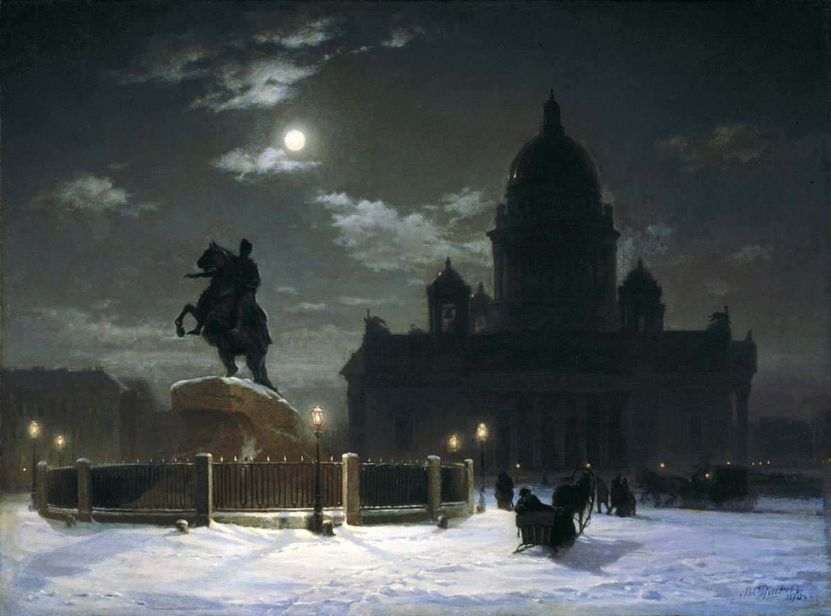 雪夜Vasily Surikov 