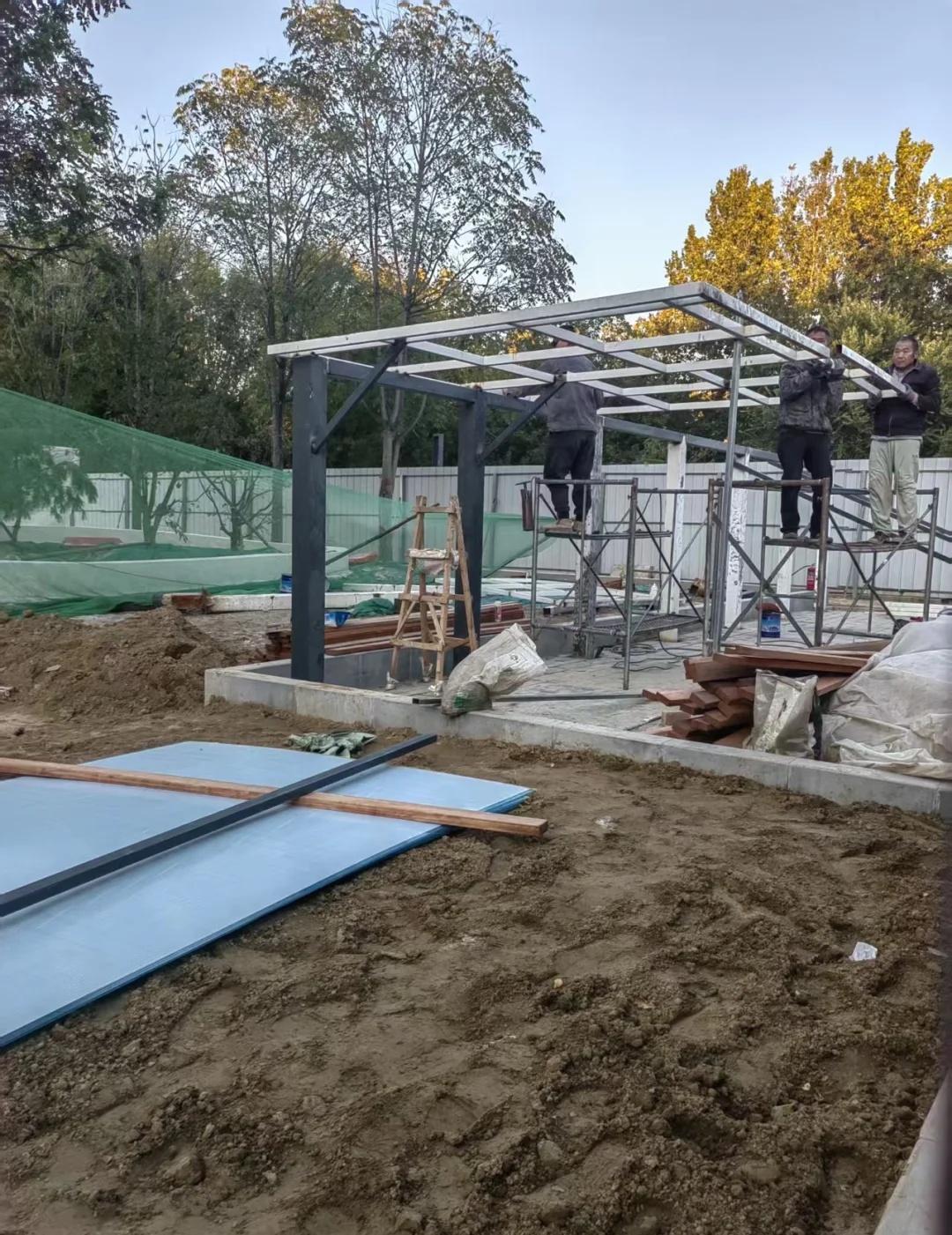 枣园地铁西南口这片小广场改造不错
除了有点慢
旧貌换新颜
大兴 枣园