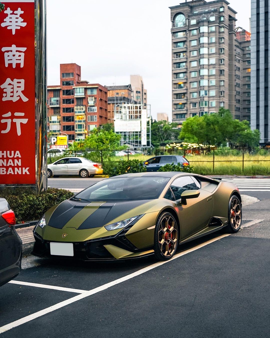 Verde Gea Lamborghini Huracan Tecnica#Hu