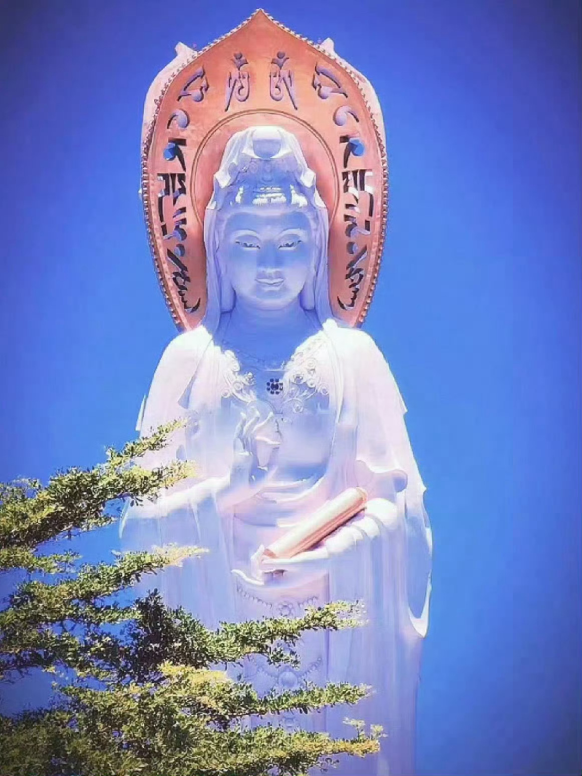 刷到菩萨不要忽视，点个赞 很灵的！  