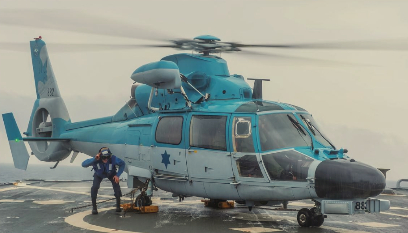 每天认识一件兵器 AS565“黑豹”通用直升机［法］机长：13.68米主旋翼直径