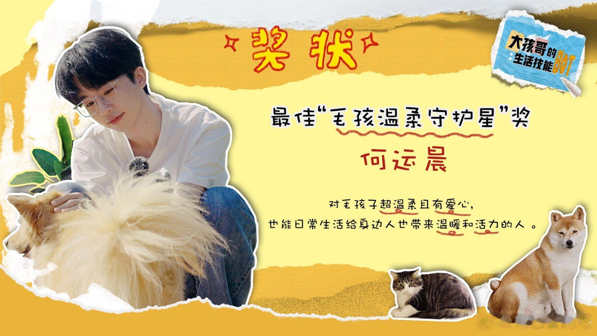 杨润泽不语只是一味送奖  杨润泽生活技能bot 《大孩哥的生活技能bot》高光落