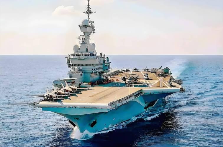 霍尔木兹海峡上空战云密布，法国航母一头扎进这片危险水域，嘴上喊着“只护航不参战”