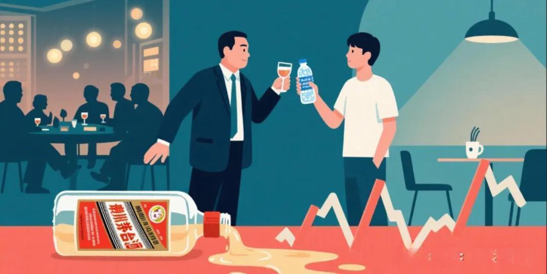 网上流传一个很火的段子：
茅台酒价格直跌的原因：喝茅台的基本进去了，送茅台的基本