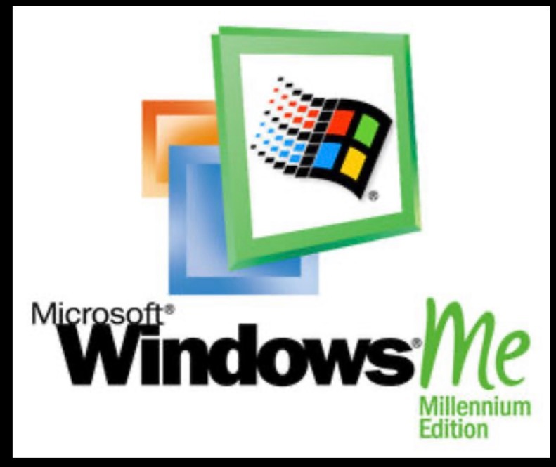 🔻帮刘老师补充一下：2000年下半年开始，很多电脑预装的是windows ME