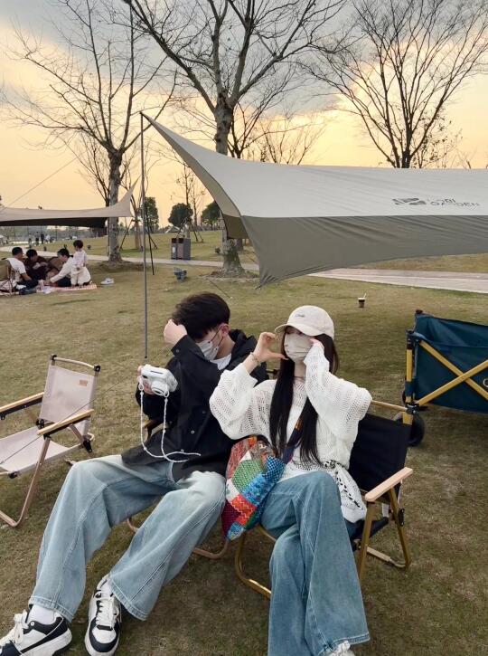 秀湖公园野餐🧺