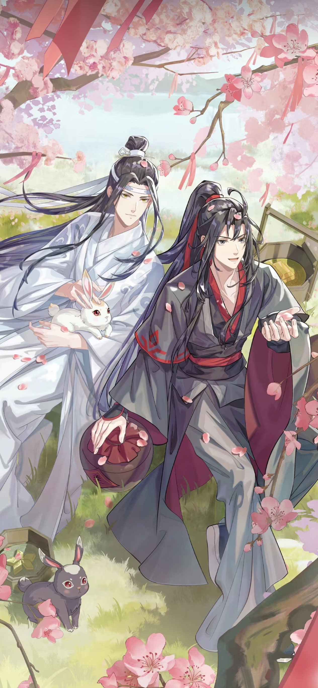 魔道祖师动画  高清美图分享魏无羡〖放荡不羁〗 and 蓝忘机 〖恪守成规〗 