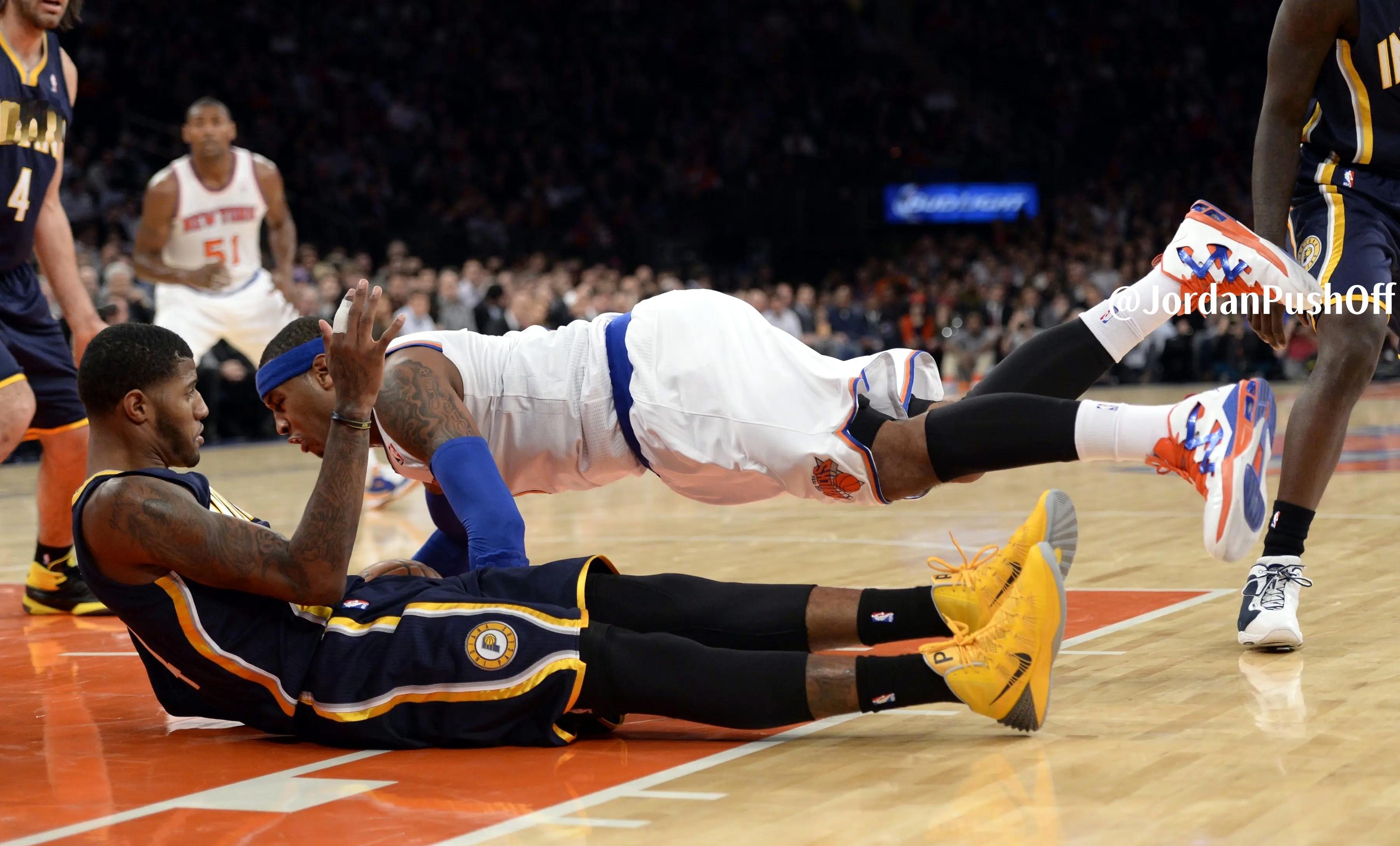 Carmelo Anthony Vs. Paul George 2013nba安