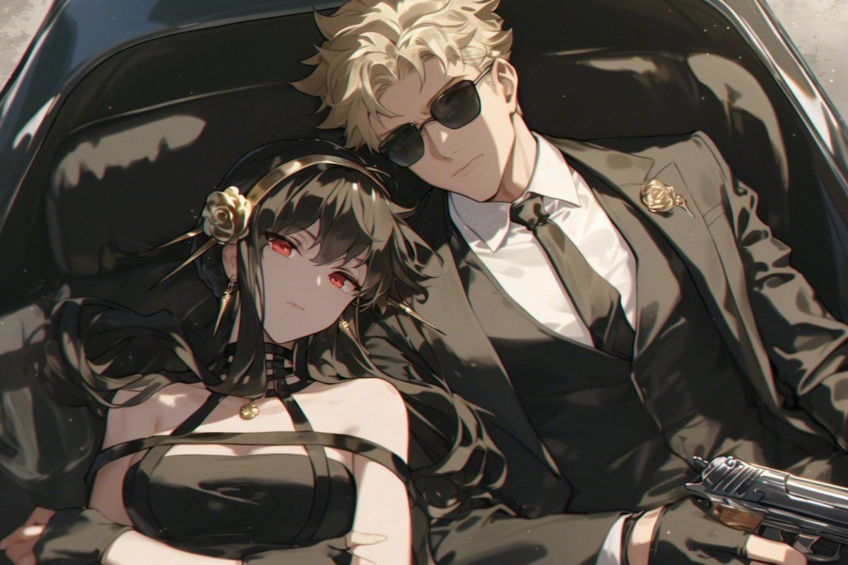 #间谍过家家# 父母爱情真香[哇]般配度拉满x：NijiChara #二次元新鲜