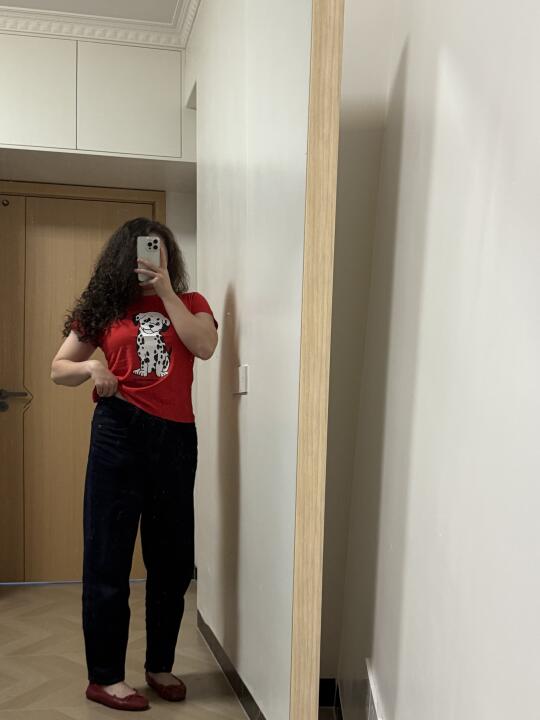 158cm 120多斤｜斑点🐶还挺美式