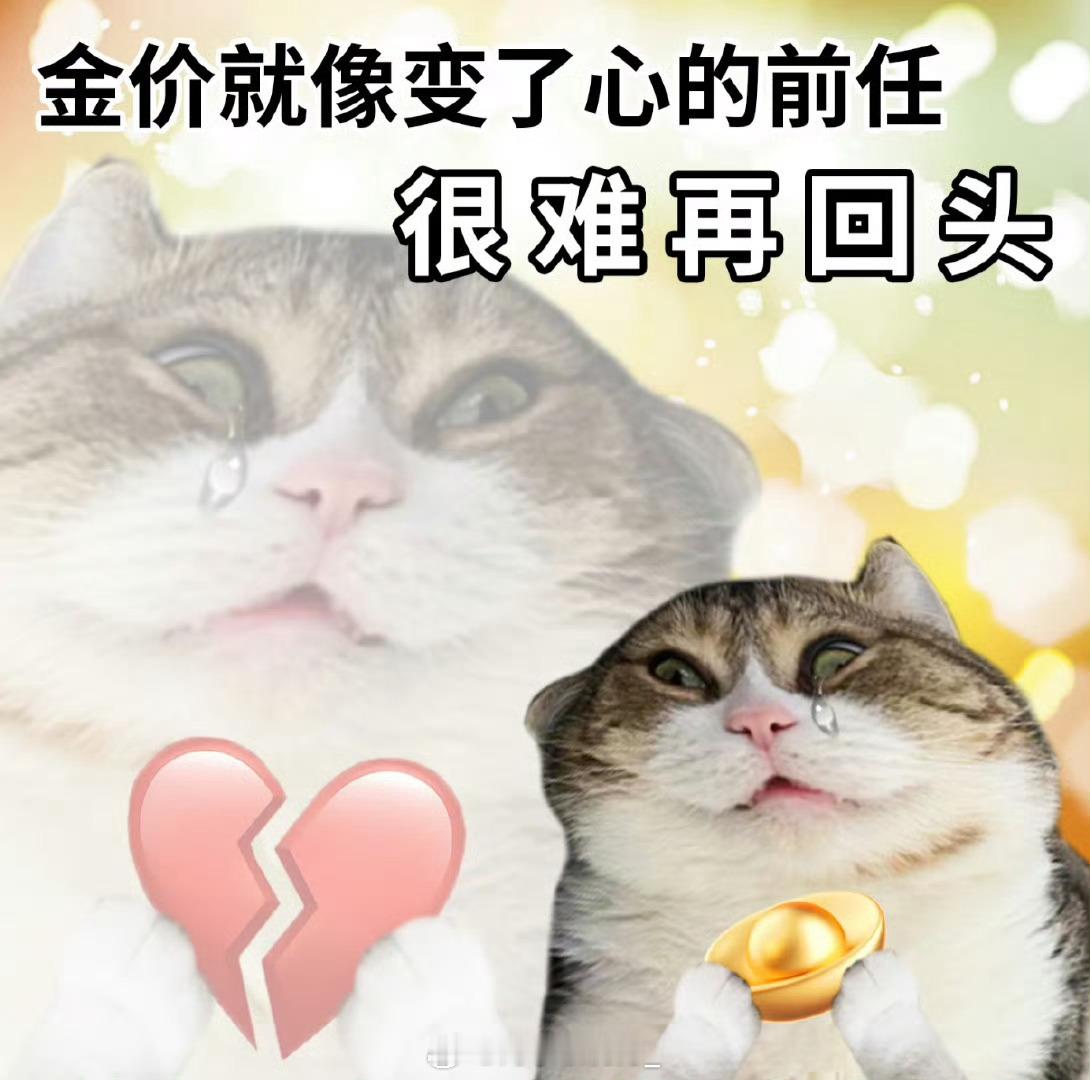黄金给所有人都上了一课金价就像是变了心的前任，很难再回头！但是话又说回来了，要是