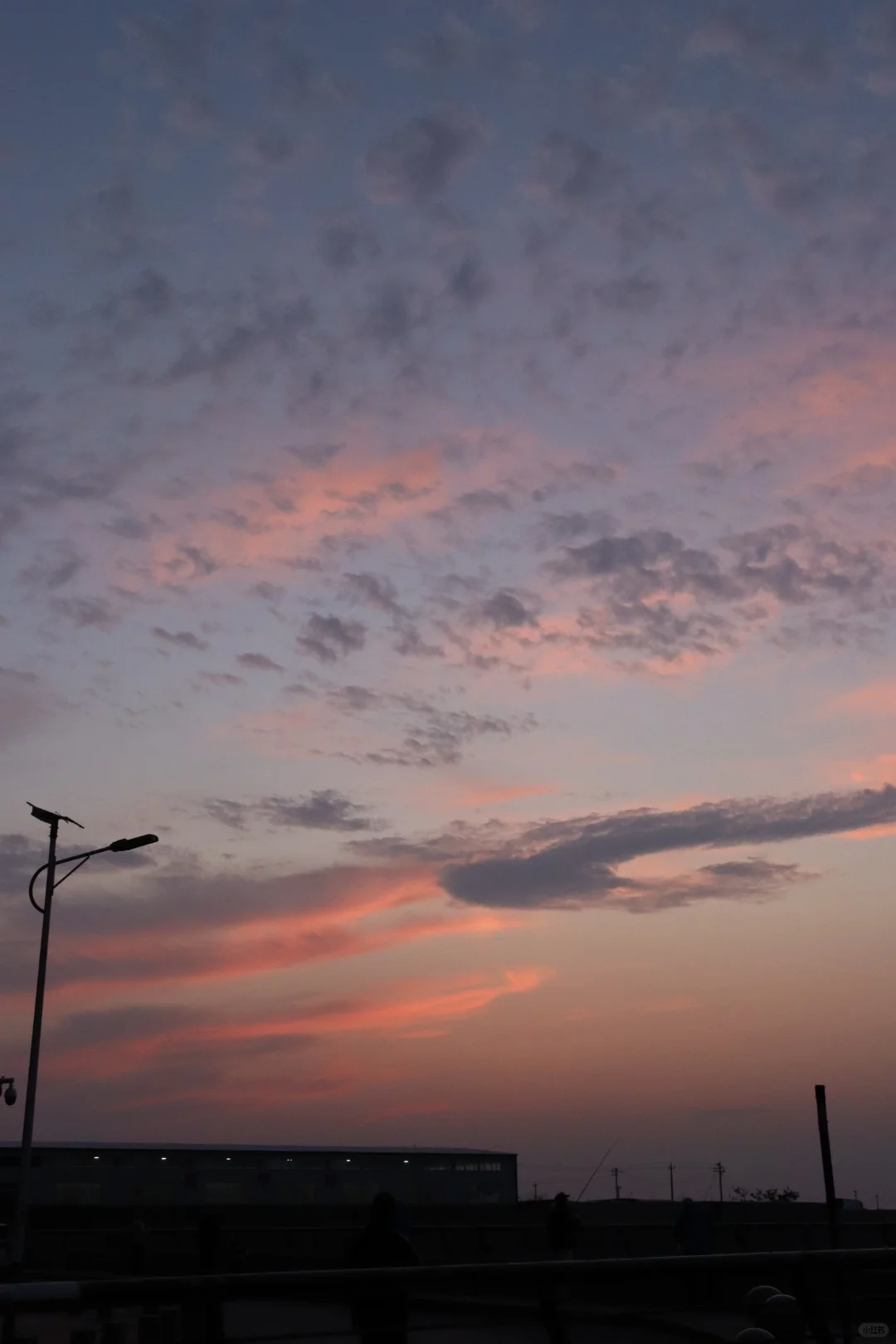 10.9金茂湾落日 普通的落日和极少的观众