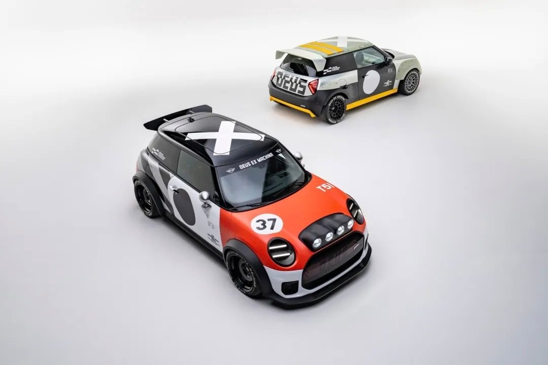 车市热门[超话] MINI推出两款One-off定制版MINI JCW ​​​