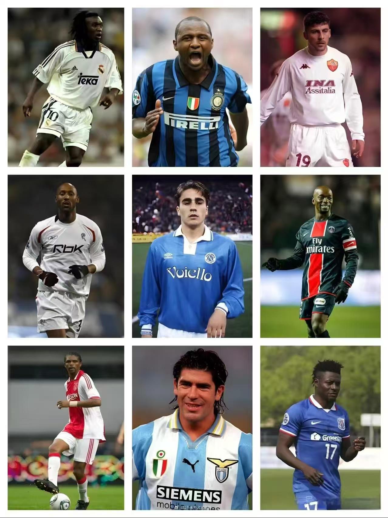 老球迷还记得他们的名字吗？
老球迷，特别是60、70、80后老球迷，是不是有一种