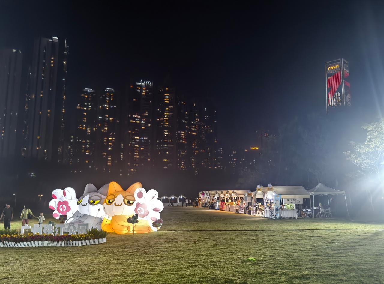 珠江公园的市集摊位关的七七八八了，因为限行诸如此类，这个月广州很多行业挺难