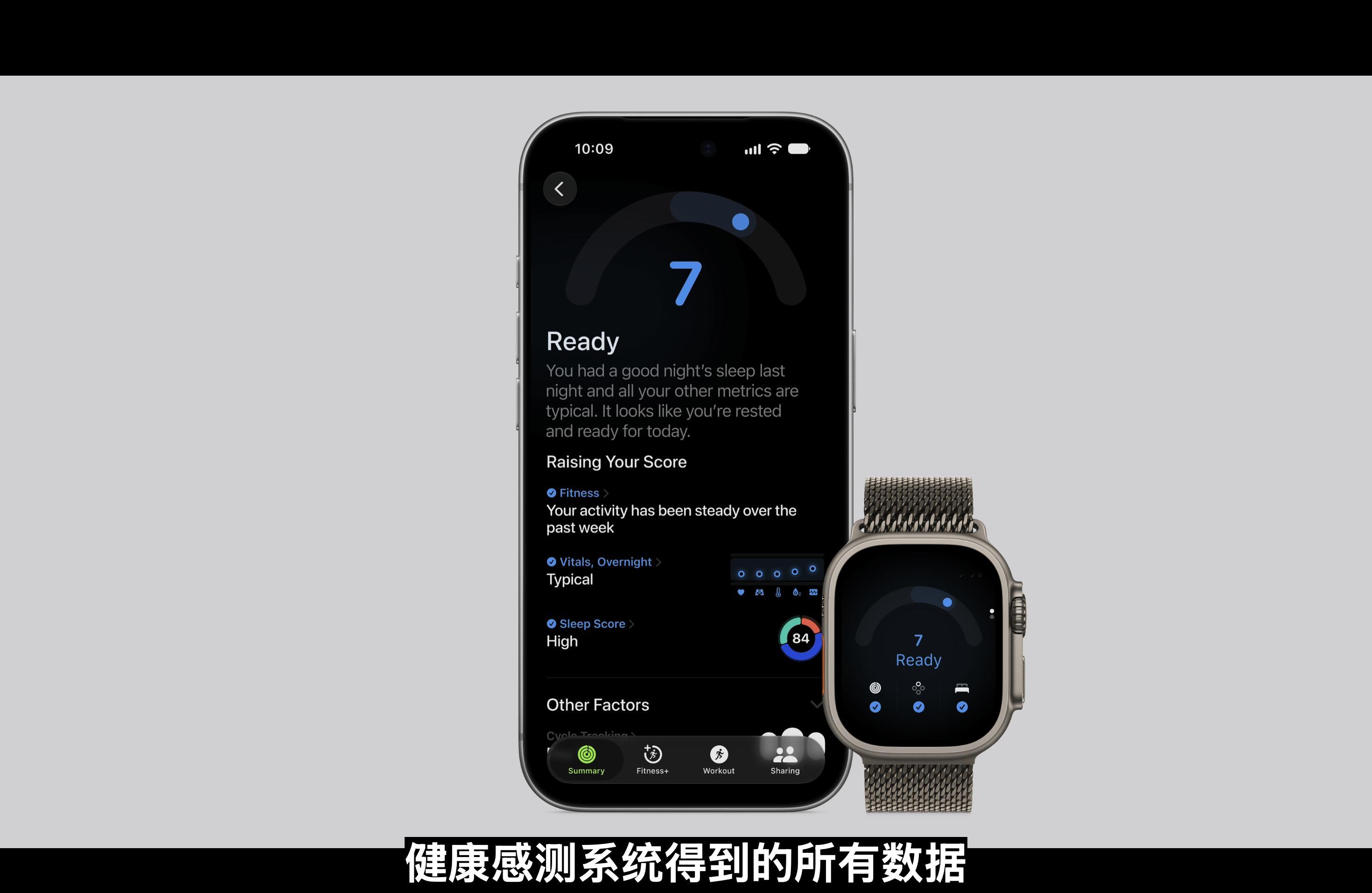 Apple watch可以测量健康年龄了？我现在都是用小米的体脂秤测试的，而且感