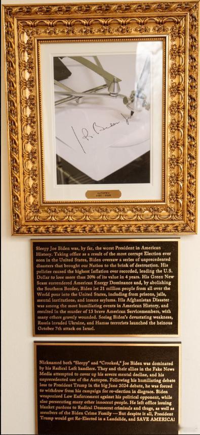 【黄金时代】川普白宫挂牌，诚实介绍乔拜登总统瞌睡乔·拜登无疑是美国历史上最糟糕的