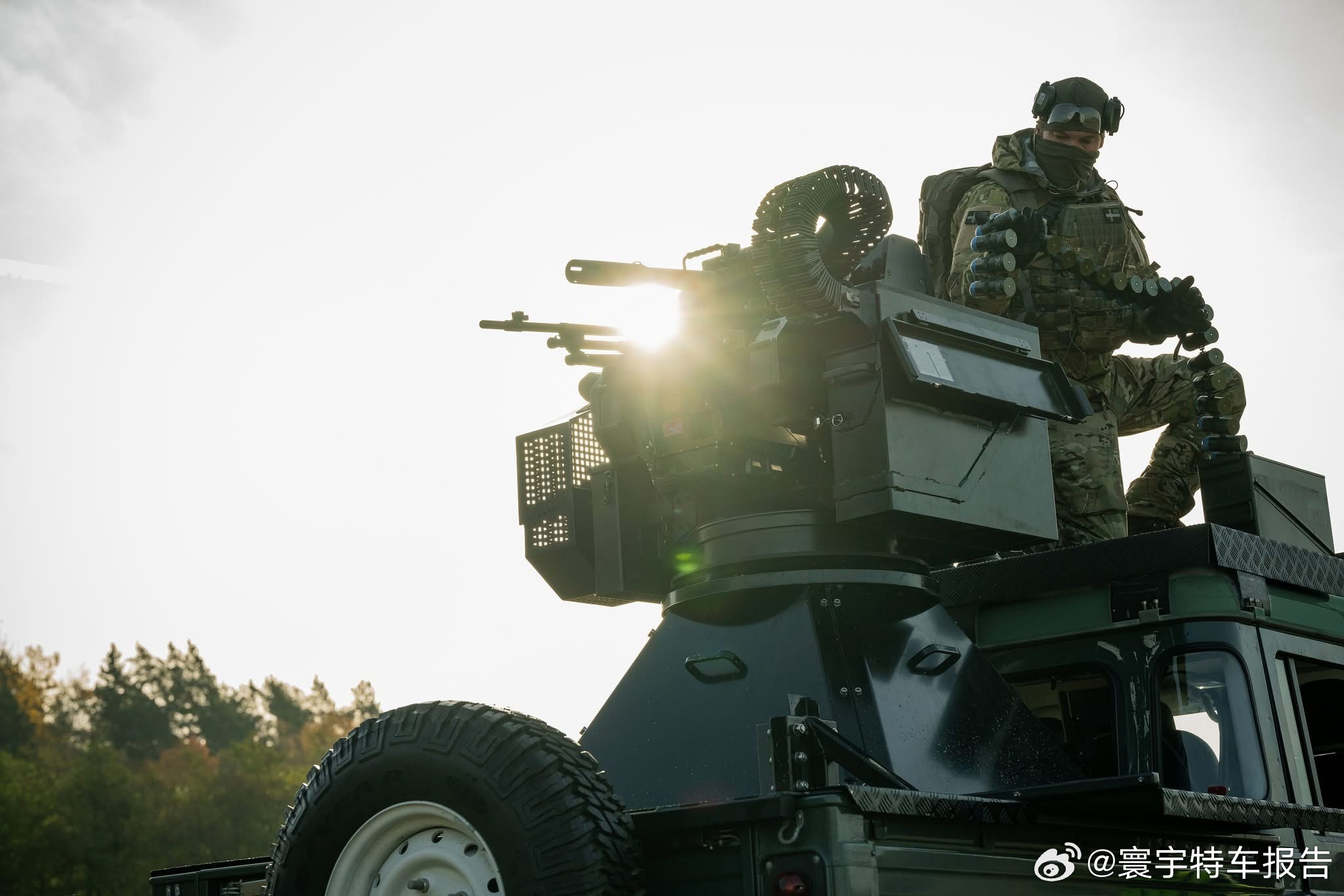 寰宇特车报告车载无人武器站 