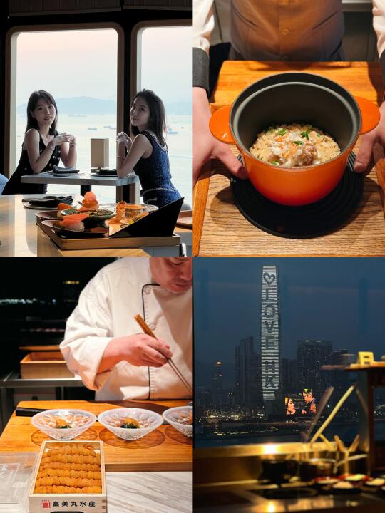 🇭🇰上环｜绝美高空海景日料omakase🍣