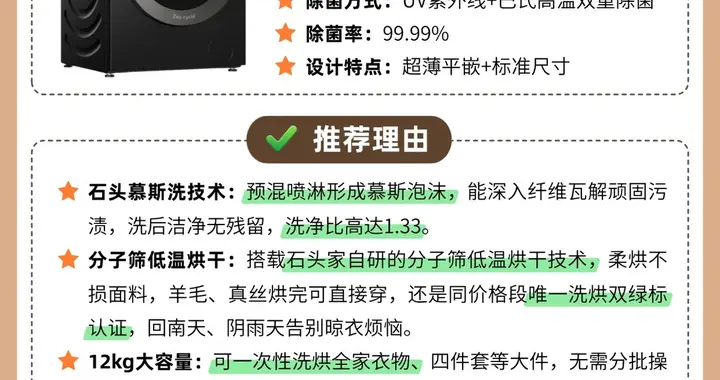 1.33洗净比背后的技术革命：石头HOPE Pro重新定义洗烘“质价比”