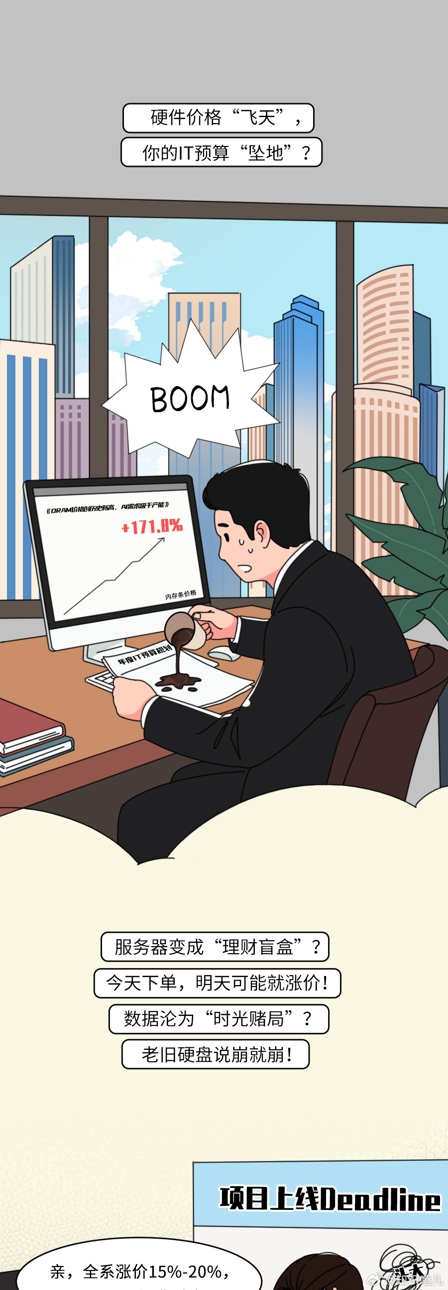 关于硬件涨价，你的供应商不会告诉你的3件事华为云科普漫画