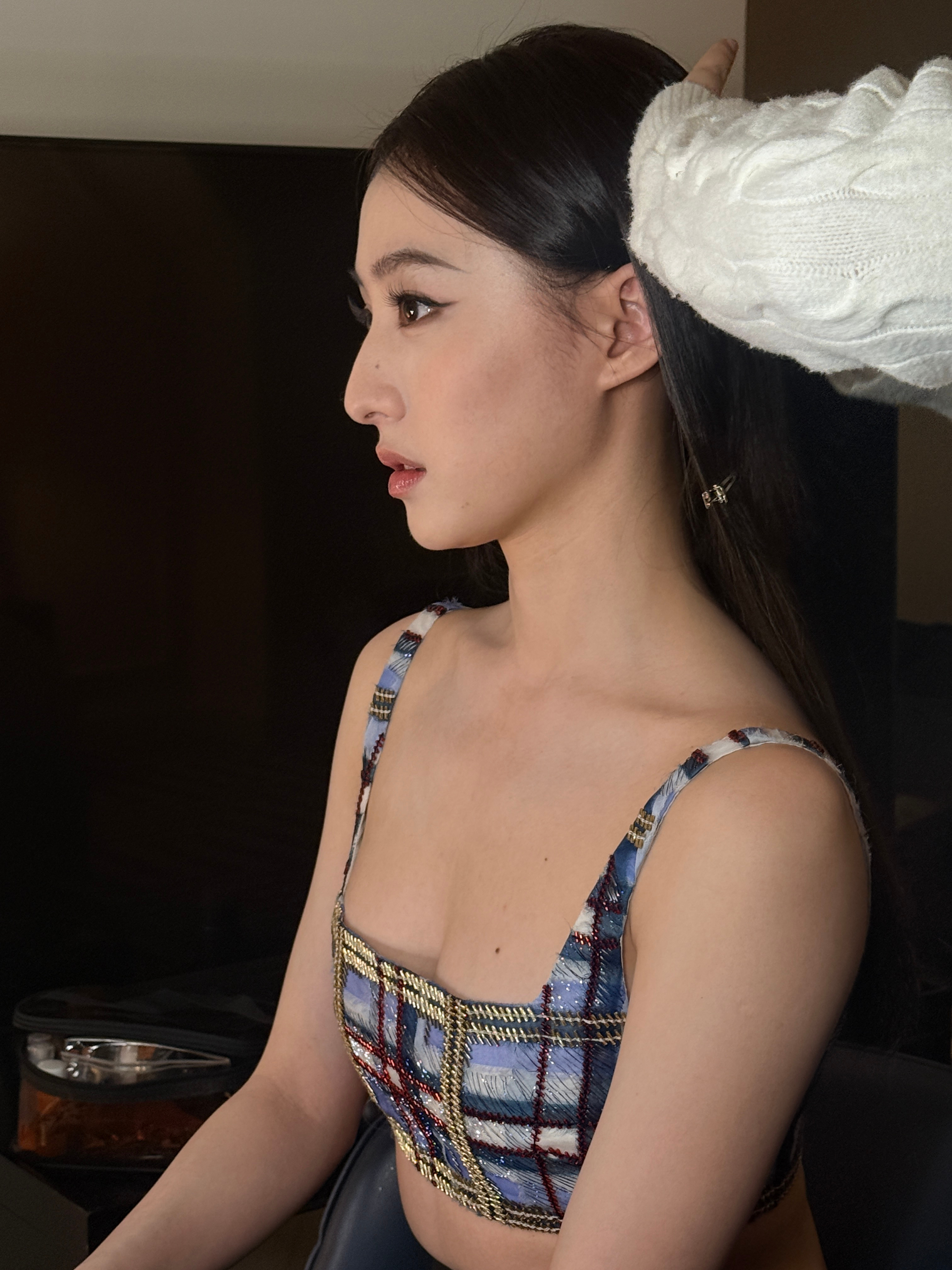 看看今天的妆容可以吗？ 