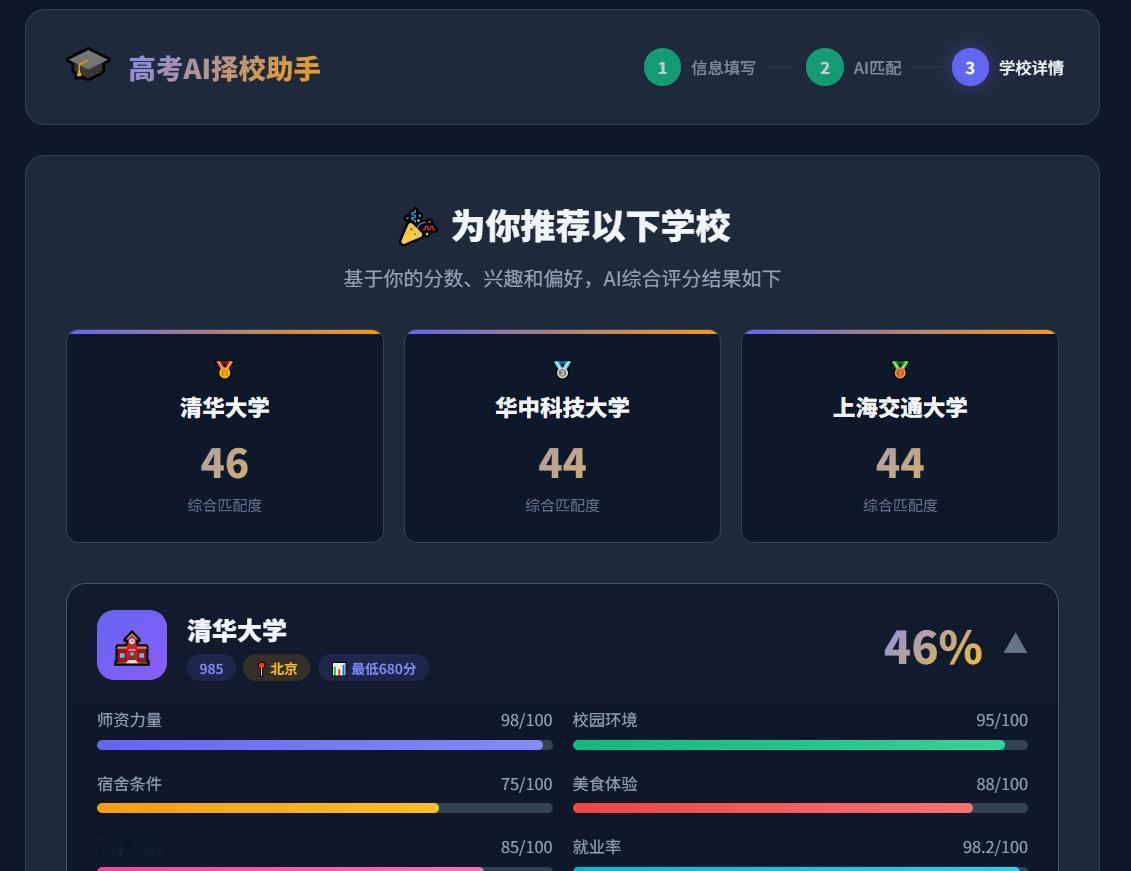 离谱！AI 提效已经卷到这种程度了？ 

半小时搓完高考择校 AI，我这种前端半