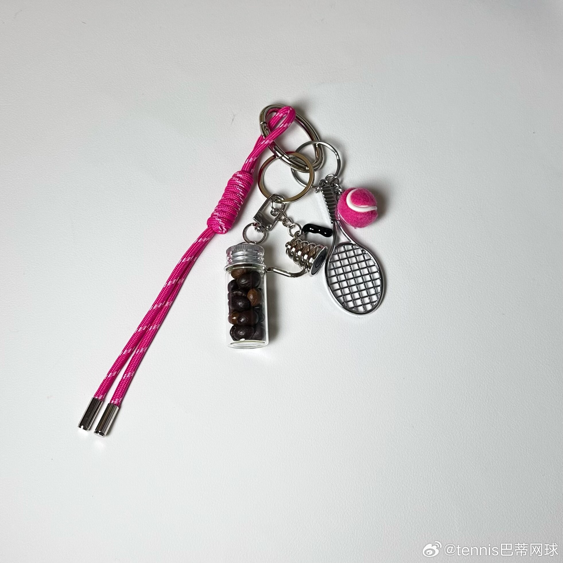 抽奖🎟️ 【金粉】再抽10个网球挂件 迎接红土赛季刚才那个是铁粉以上，这个【金