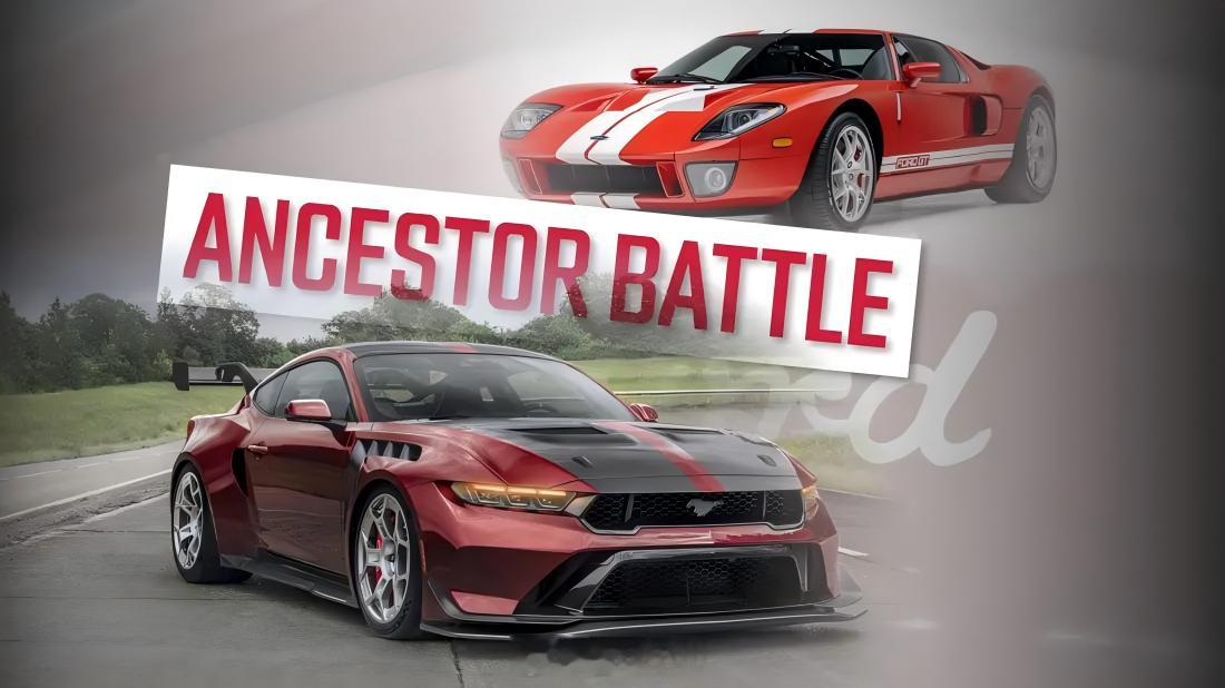 #第一代福特GT和Mustang GTD# 福特GT，江湖中仍有着它屠牛宰马的传
