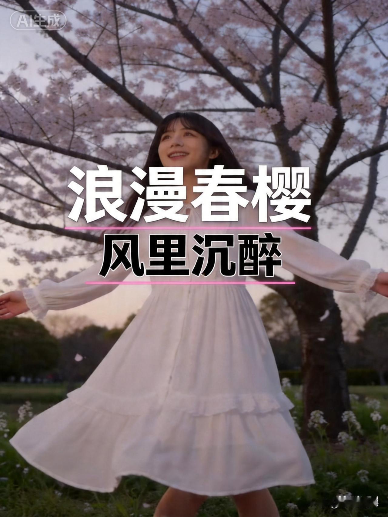 《春醉》
轻旋罗袂吻芳英，
笑靥初开映玉容。
漫揽飞花风里醉，
一襟春韵入眸中。